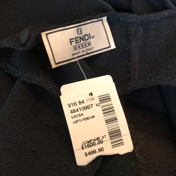 Vintage Fendi Sheer Dress - Picture 8 of 14